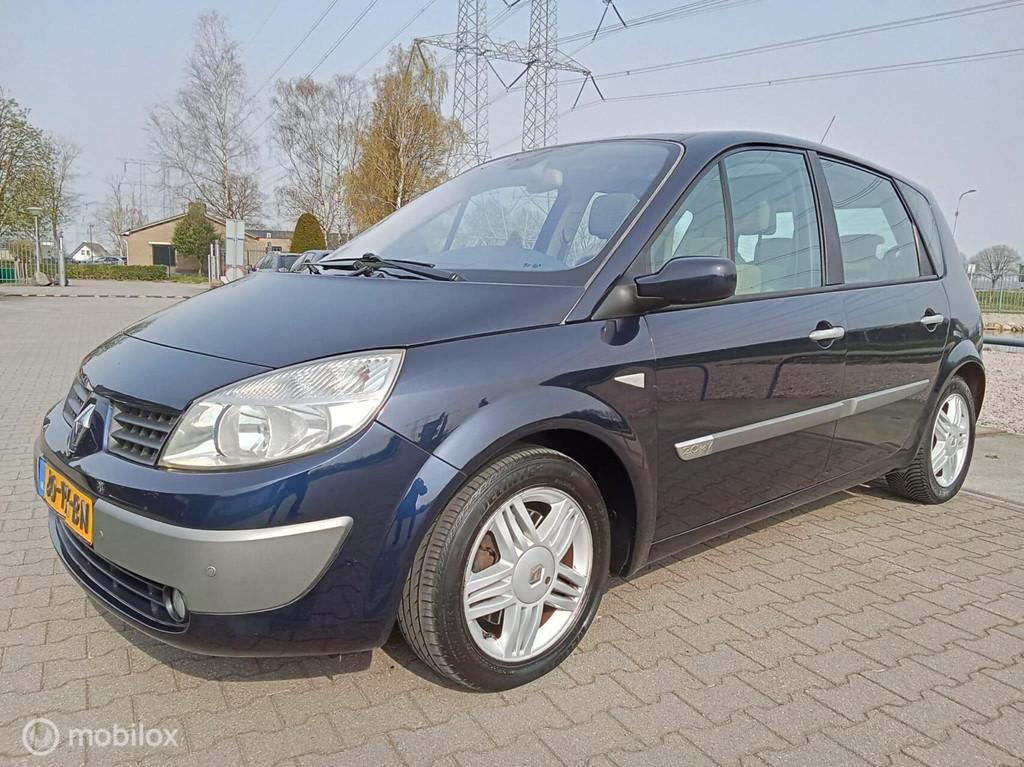Renault Scenic 2.0-16V/Automaat/Clima/Authentique Comfort, 1998 cc, 135 pk, 4 cilinders, Blauw