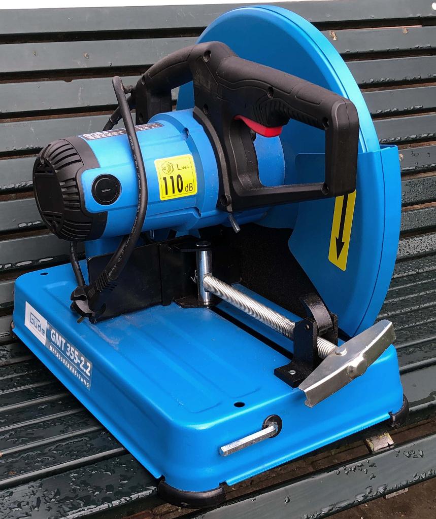 Güde metaalafkort slijpmachine, Ophalen of Verzenden, Zo goed als nieuw, 1000 watt of meer, Werkbankslijpmachine