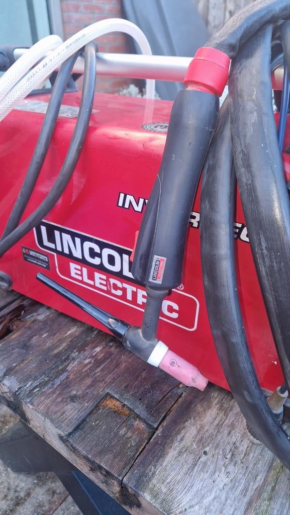 TIG lasapparaat lincoln Electric Invertec, Ophalen, 150 tot 250 ampère, Tig