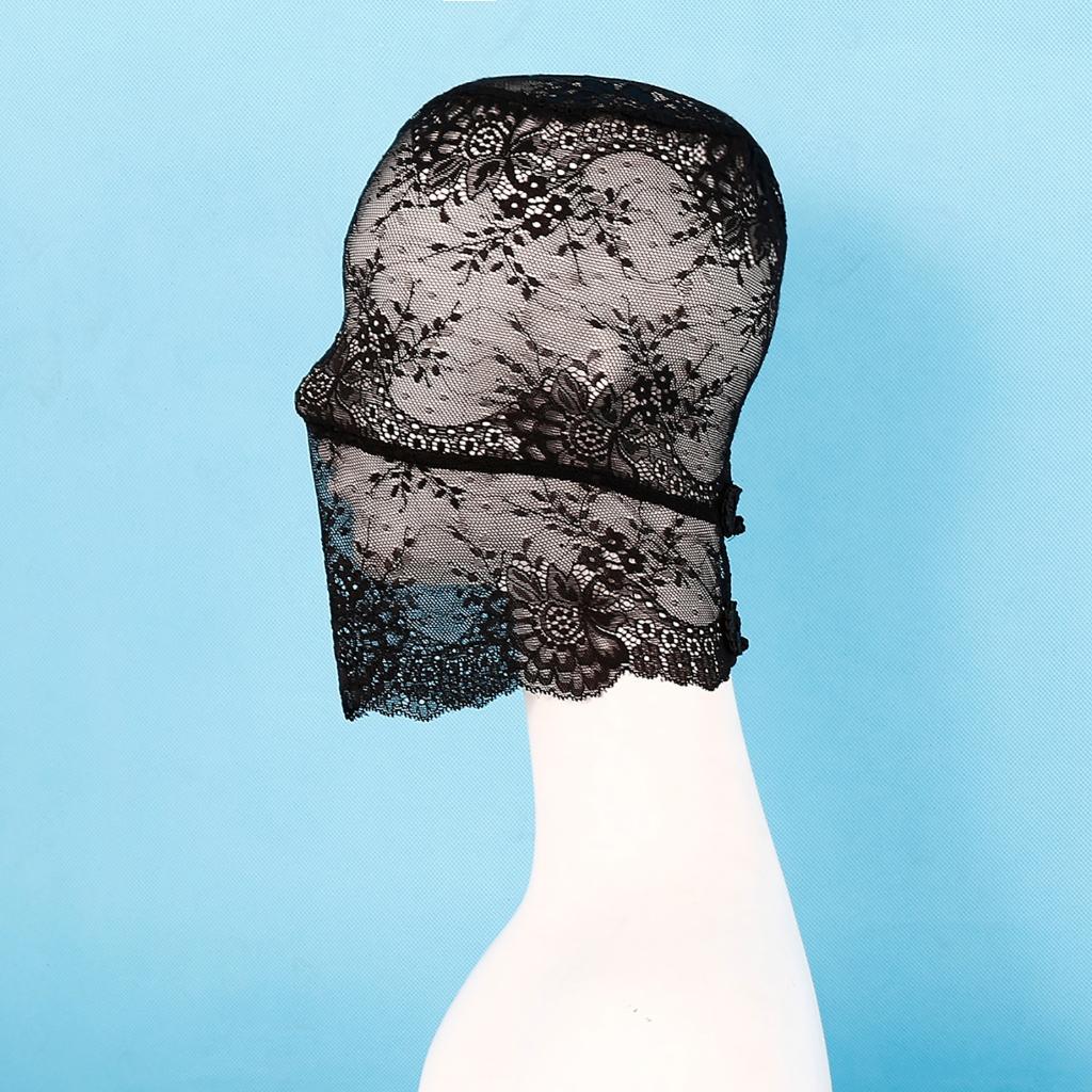 Sexy zwart kanten dames masker / gezichtsmasker hoofdmasker, Verzenden, Nieuw, Overige