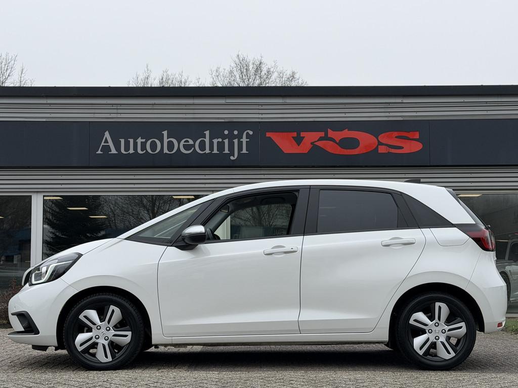 Honda Jazz 1.5 e:HEV Executive | Keyless | Stuurverwarming |, Euro 6, Leder en Stof, Wit, Origineel Nederlands