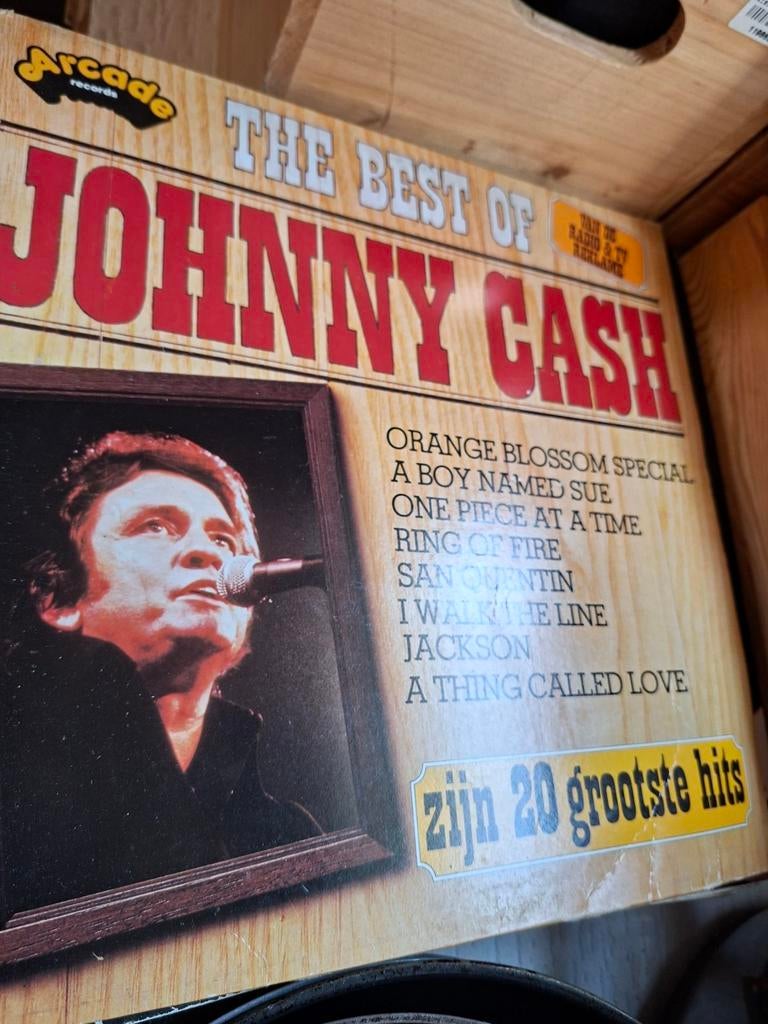 The Best of Johnny Cash - Zijn 20 Grootste Hits LP, Ophalen of Verzenden, Gebruikt, Boxset