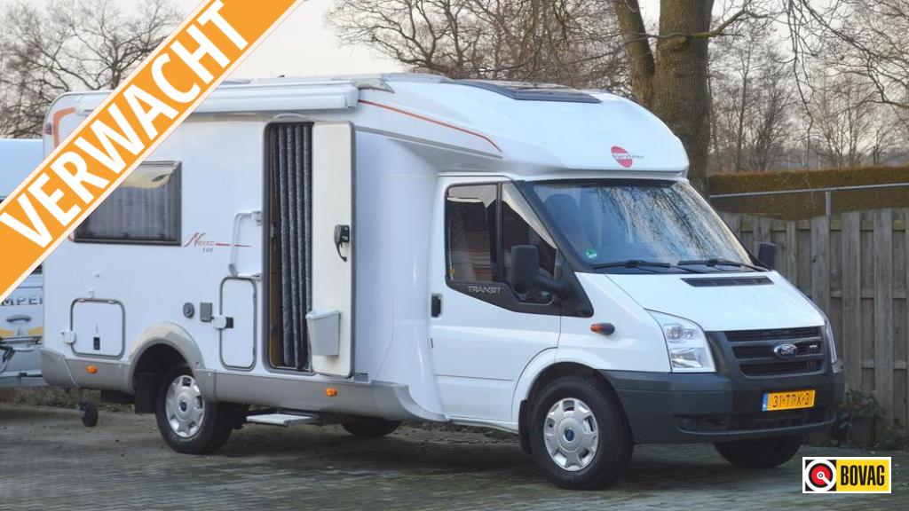 Bürstner Nexxo 610 T incl. Luifel en fietsendr, Buitenlamp, Ford, Treinzit, Tot en met 3