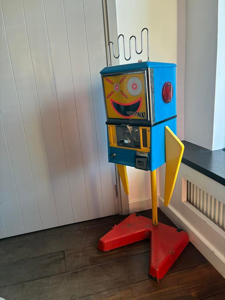 Vintage kauwgomballen automaat, Verzamelen, Retro, Huis en Inrichting, Ophalen of Verzenden