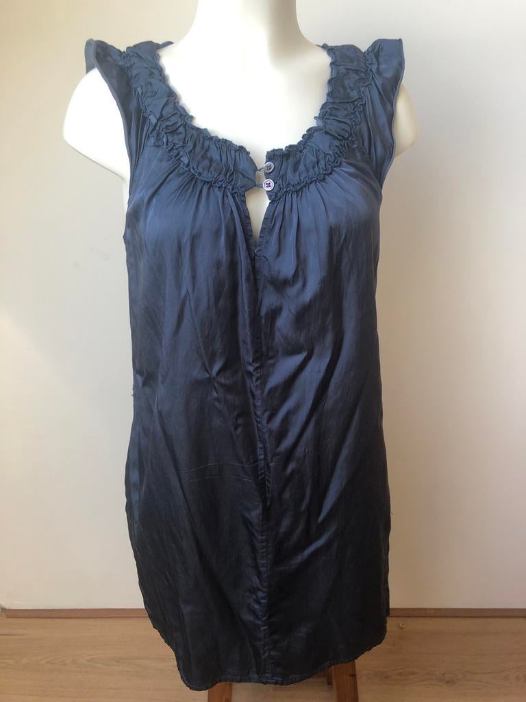 Bellerose Very jurkje donkerblauw 3 satijn 40, Kleding | Dames, Maat 38/40 (M), Blauw, Ophalen of Verzenden, Zo goed als nieuw