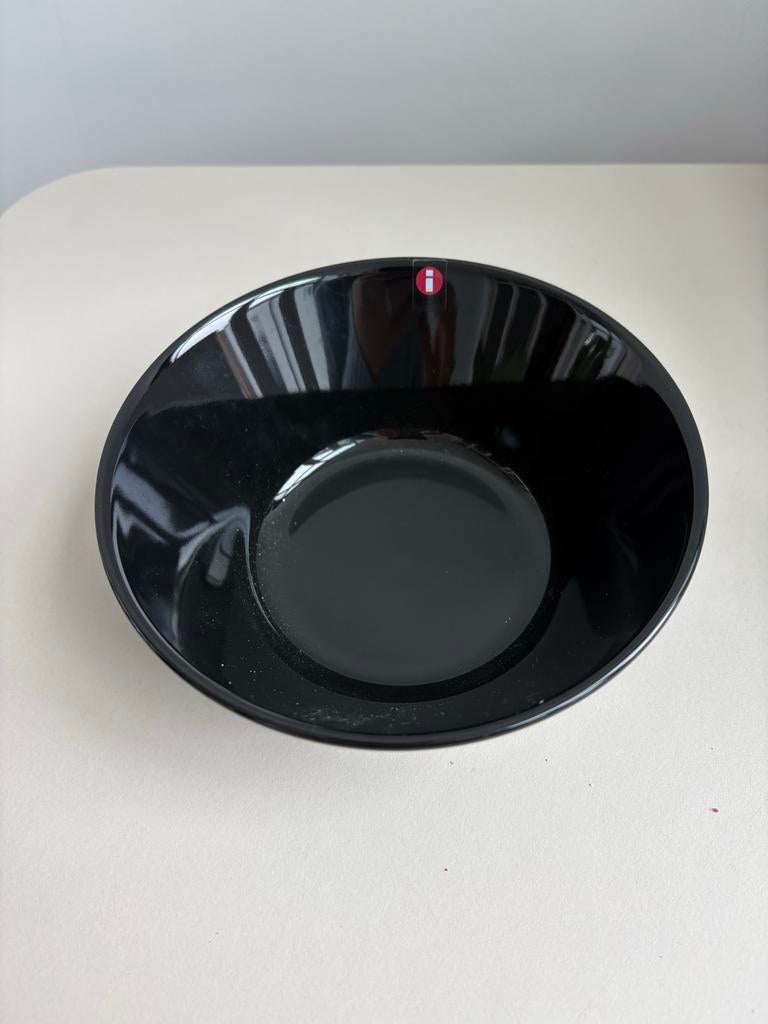 Iittala Teema kom 15cm zwart, Keramiek, Nieuw, Ophalen of Verzenden, Kom(men)