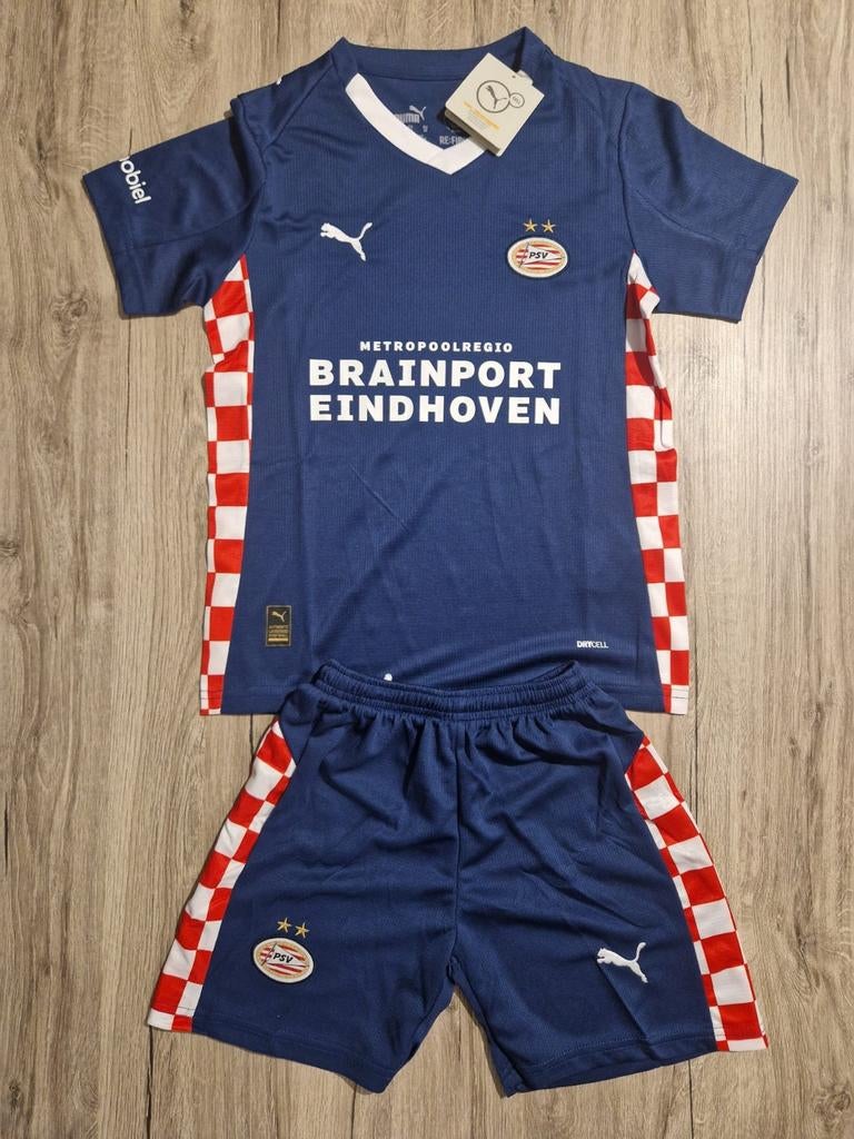 Psv tenue uit maat 134-140, Maat XS of kleiner, Ophalen of Verzenden, Nieuw, Set