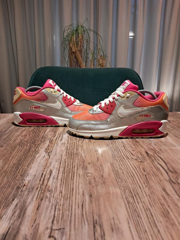 Nike Air Max 90 Premium 'Hyper Pink' Size 38, Nike, Ophalen of Verzenden, Sneakers of Gympen, Roze
