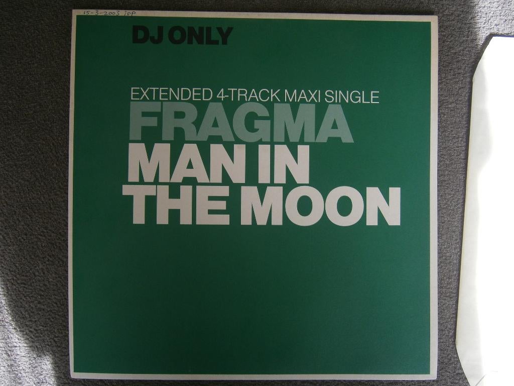Fragma – Man In The Moon. 2003. Club Hard Trance Hardstyle, Ophalen, Gebruikt, 12 inch, Techno of Trance
