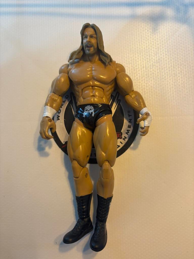 WWE triple H jakks pacific 2005 worstelen, Kinderen en Baby's, Speelgoed | Actiefiguren, Ophalen of Verzenden, Zo goed als nieuw