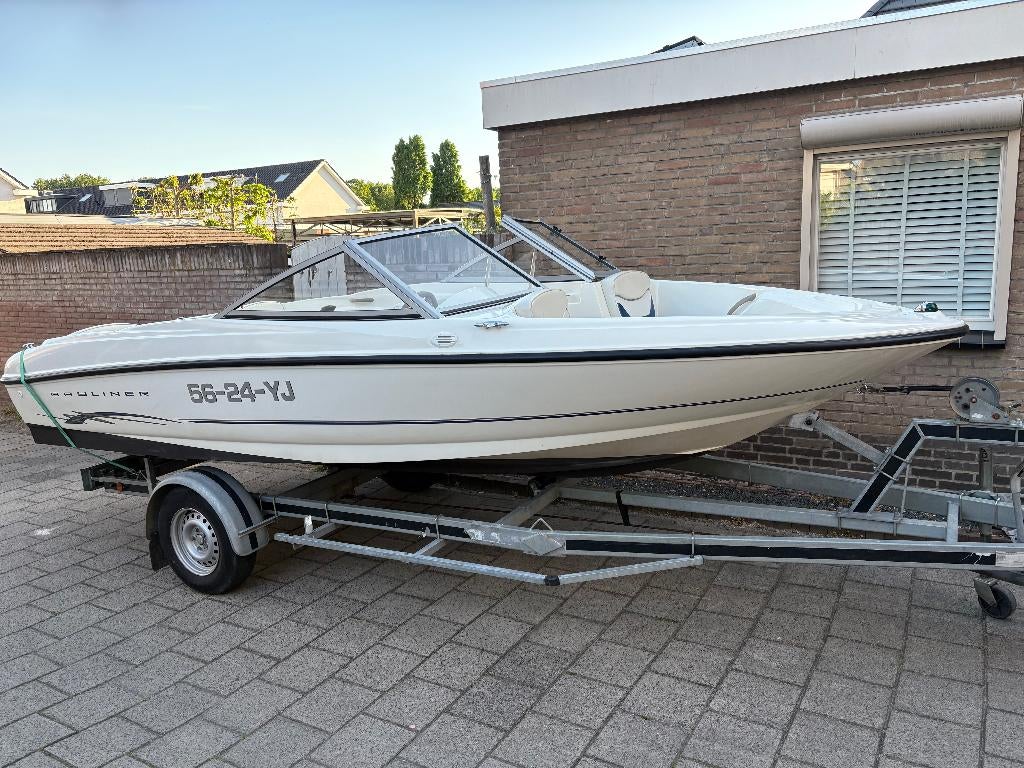 Bayliner 175 bowrider –mooie speedboot –trailer –vaarklaar, Ophalen, Binnenboordmotor, 120 tot 200 pk, Zo goed als nieuw