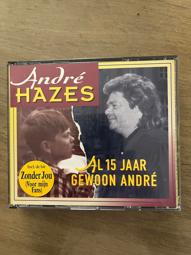 CD André Hazes - Al 15 Jaar Gewoon André, Ophalen of Verzenden, Gebruikt, Levenslied of Smartlap