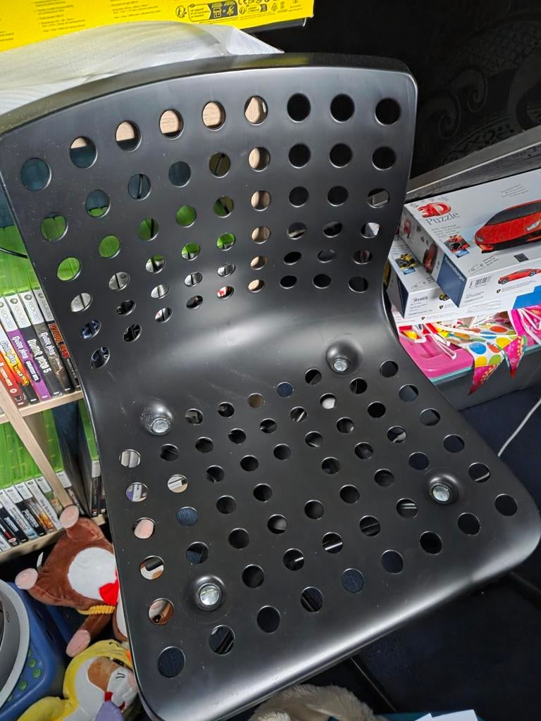 Zwarte IKEA bureaustoel - Gebruikt, Ophalen, Gebruikt, Zwart, Bureaustoel