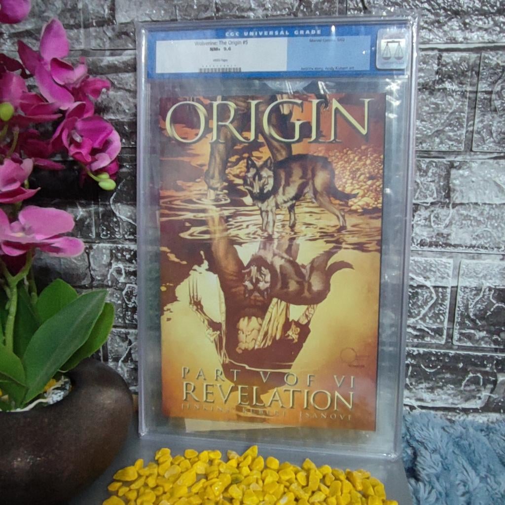 CGC Wolverine: The Origin #5 NM+ 9.6 - Zeldzame Comic, Boeken, Strips | Comics, Eén comic, Amerika, Marvel Comics, Nieuw