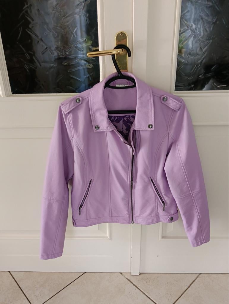 Dames jas lila maat L, Ophalen of Verzenden, Zo goed als nieuw, Paars