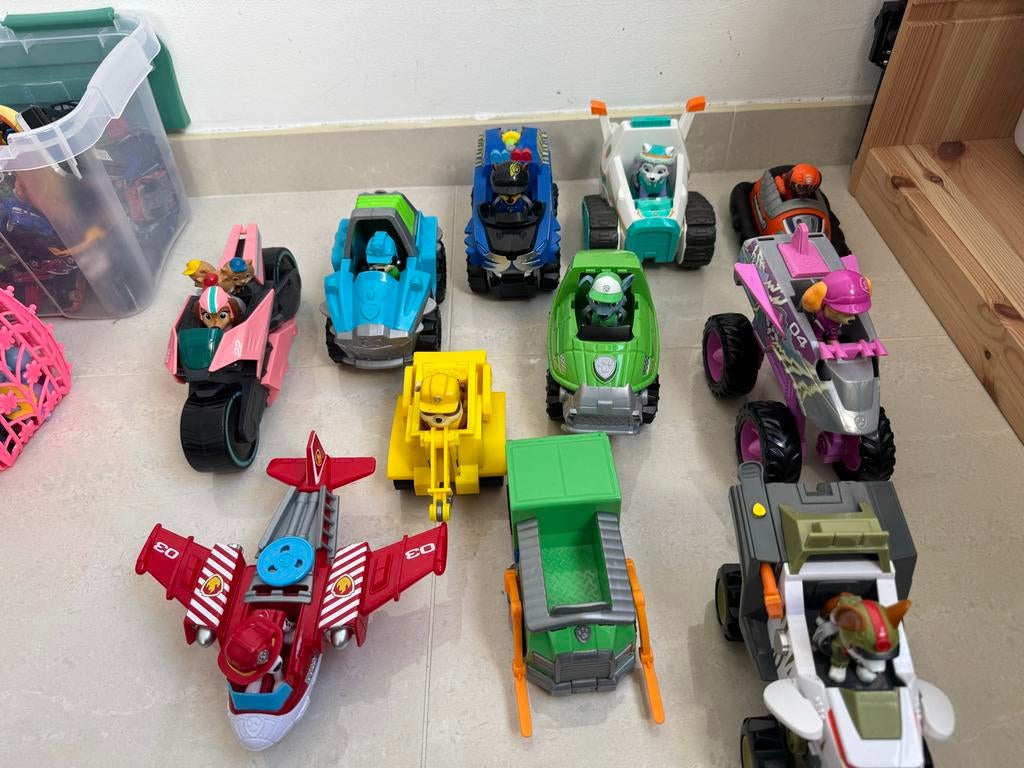 Paw Patrol Figuren Collectie - Alle Pups In Goede Staat, Ophalen of Verzenden, Zo goed als nieuw, Jongen of Meisje