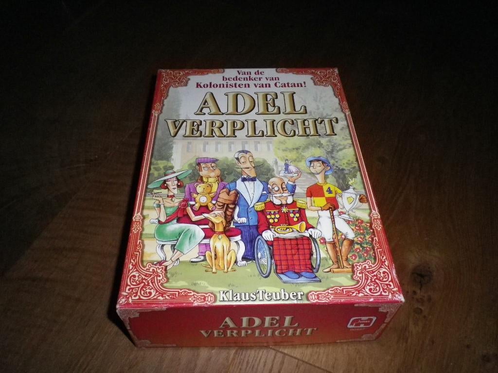 Adel verplicht van Jumbo, Hobby en Vrije tijd, Gezelschapsspellen | Bordspellen, Ophalen of Verzenden, Zo goed als nieuw, Jumbo