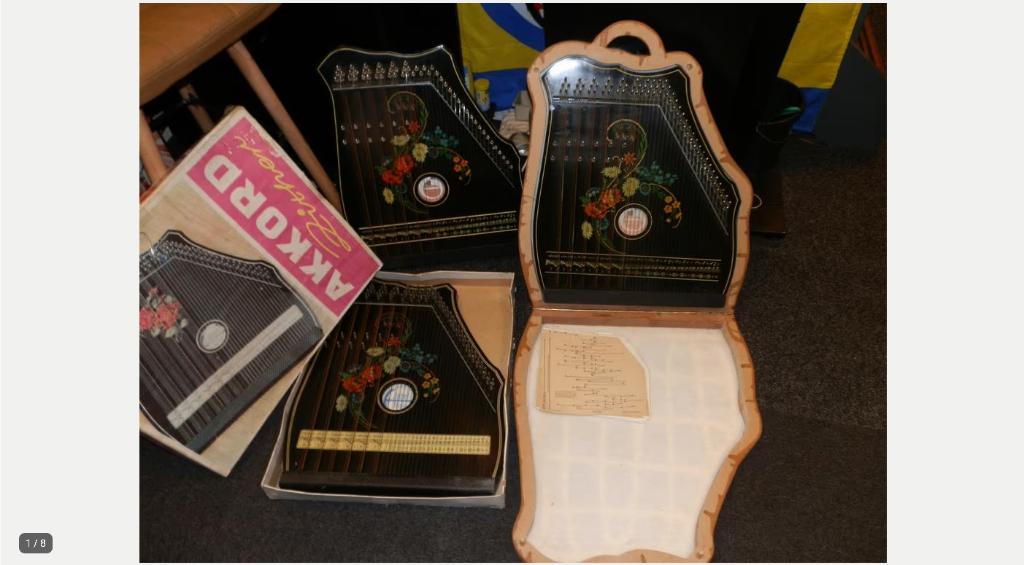 Zither citer harp musima en akkord jubel tone, Ophalen of Verzenden, Gebruikt