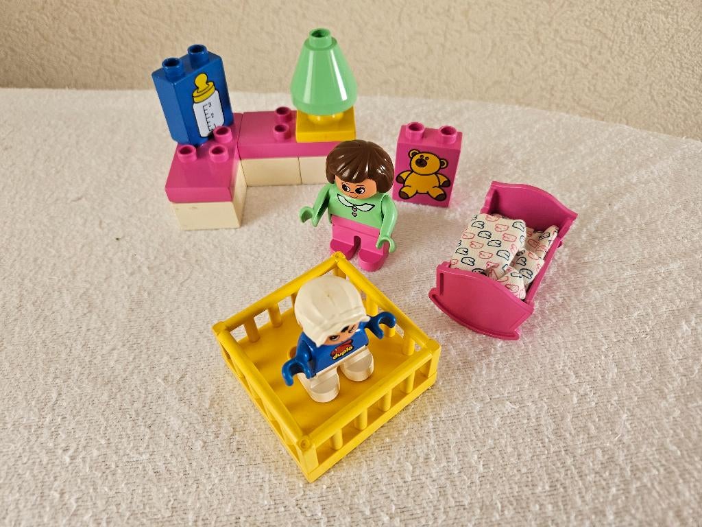 Lego Duplo 2787 babykamer, Ophalen of Verzenden, Zo goed als nieuw, Complete set, Duplo