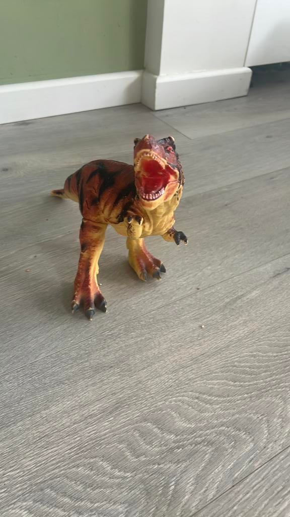 Speelgoed dinosaurus, Kinderen en Baby's, Speelgoed | Actiefiguren, Ophalen, Gebruikt
