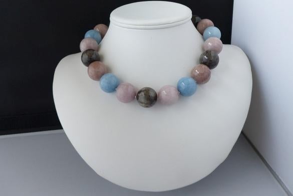 JADE ketting/oorhanger-set, Sieraden, Tassen en Uiterlijk, Kettingen, Overige kleuren, Verzenden, Nieuw, Steen of Mineraal