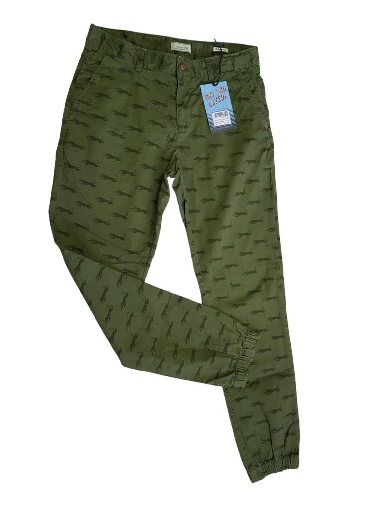 Prachtige panter SCOTCH & SODA broek maat 16/176. NIEUW!, Broek, Verzenden, Jongen, Nieuw