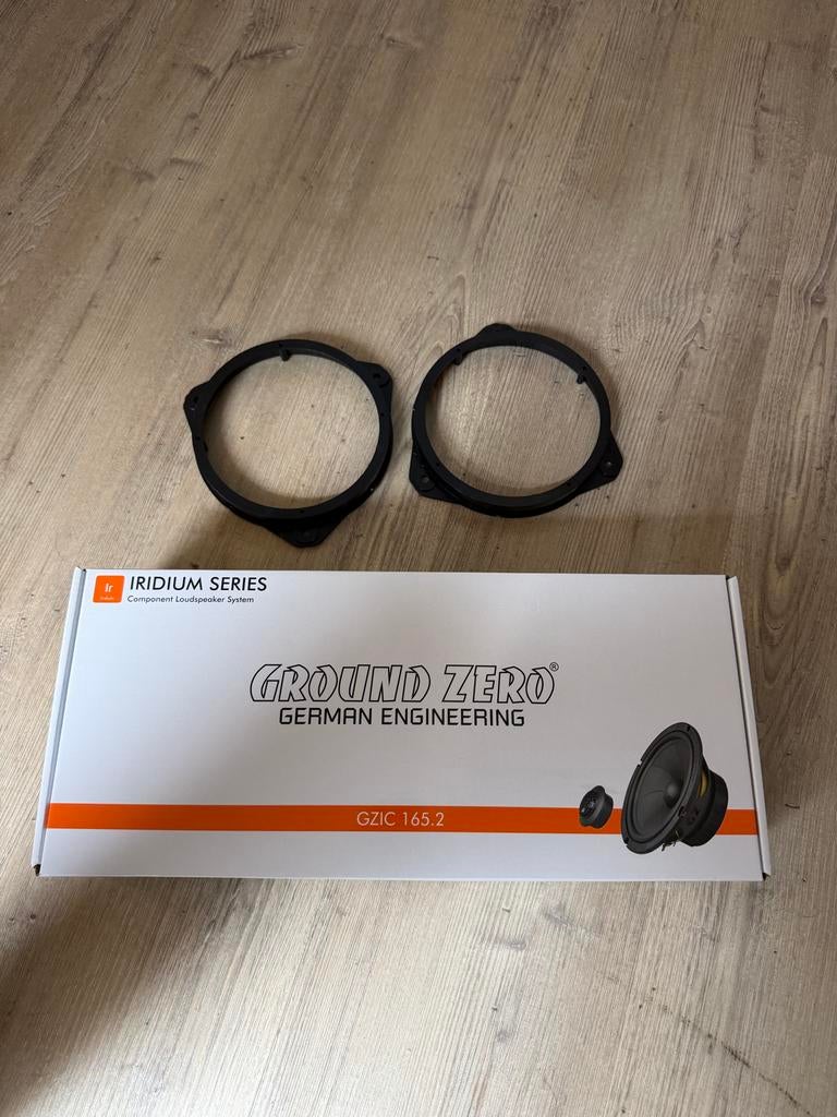 ZGAN, Ground Zero GZIC 165.2 autospeakers, Auto diversen, Autospeakers, Ophalen of Verzenden, Zo goed als nieuw