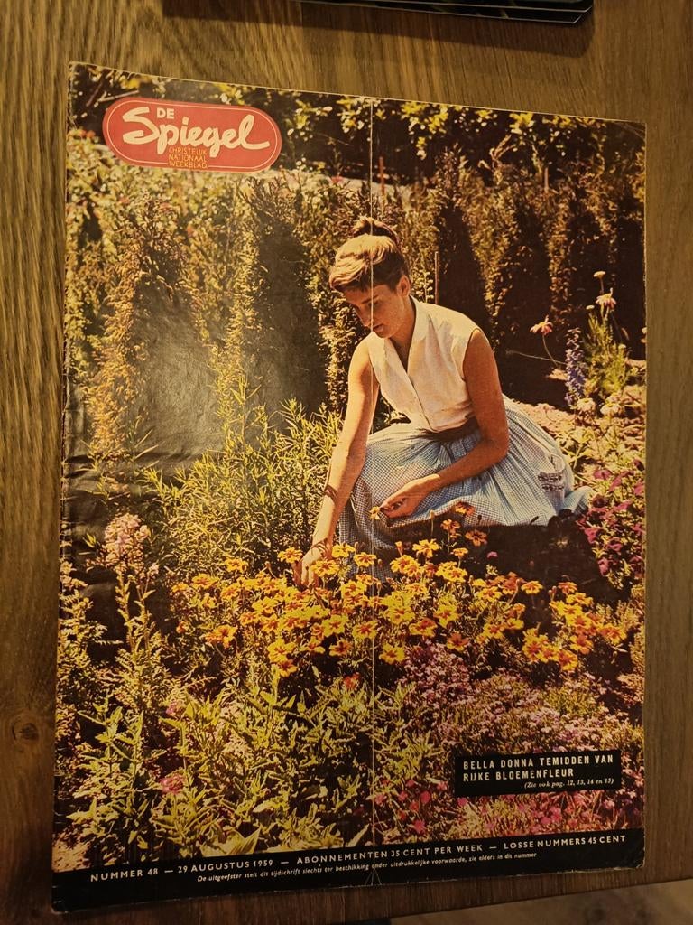 De Spiegel nummer 48 - 29 augustus 1959, Ophalen of Verzenden, Gelezen
