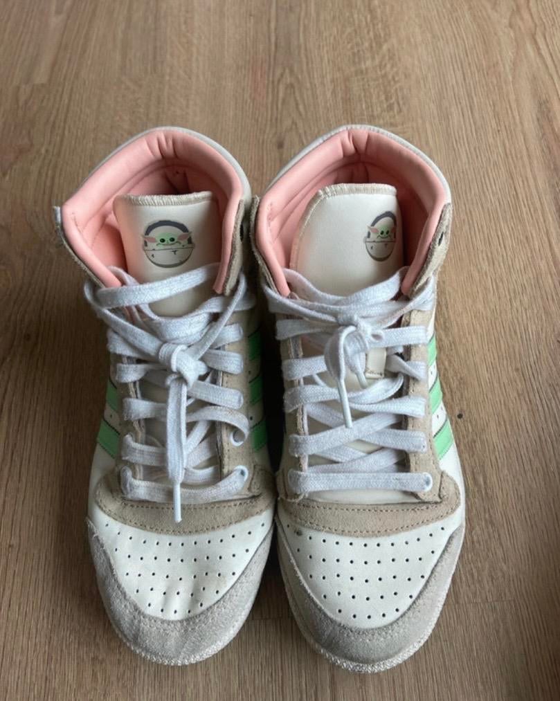 Adidas Star Wars Edition Sneakers - Gedragen EU 38, Ophalen of Verzenden, Gedragen, Wit, Sneakers of Gympen