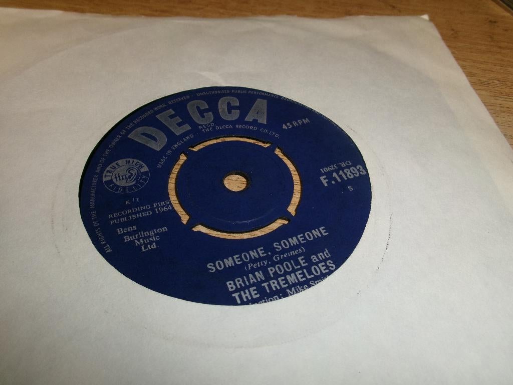 BRIAN POOLE & THE TREMELOES / Someone / UK / ZG / 1965, Ophalen of Verzenden, Gebruikt, Pop