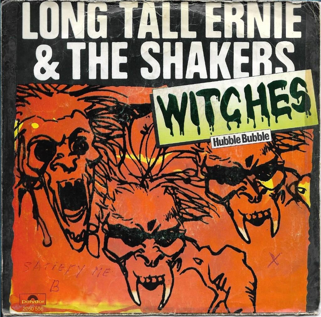 Long Tall Ernie And The Shakers - Witches (Hubble bubble), Gebruikt, 7 inch, Single, Ophalen of Verzenden