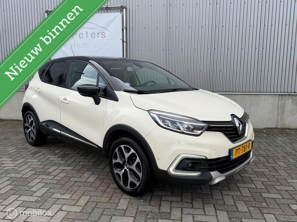 Renault Captur 0.9 TCe Intens 2017 / LED koplampen / Camera, Voorwielaandrijving, 898 cc, Stof, Gebruikt