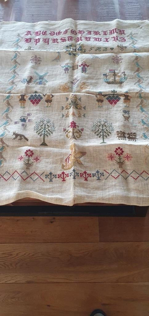 Merklap 1984, Ophalen of Verzenden, Rechthoek