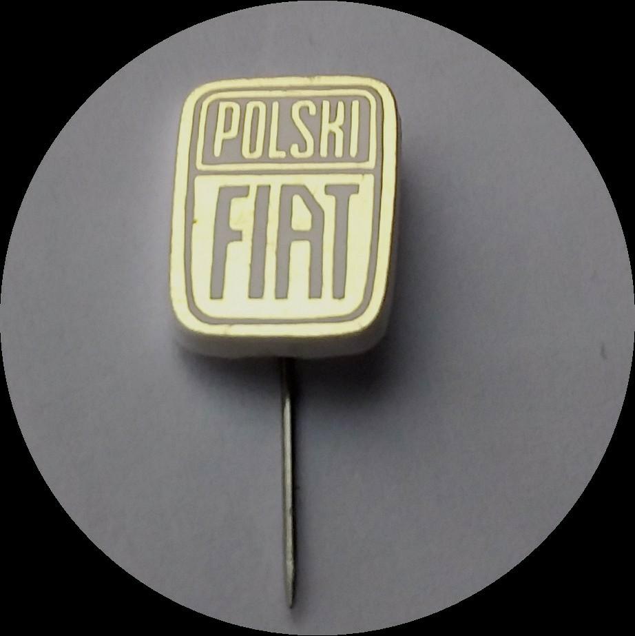 FIAT POLSKI speldje, Ophalen of Verzenden, Zo goed als nieuw, Transport, Speldje of Pin