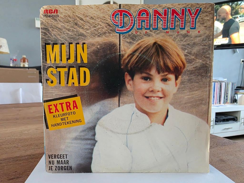 7" Single Danny de Munk - Mijn Stad / Vergeet Nu Maar Je Zor, Gebruikt, 7 inch, Single, Ophalen of Verzenden