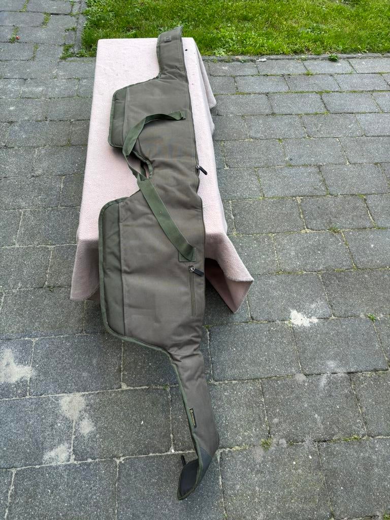 Strategy 2 rod / double rod sleeve foudraal 12ft, Watersport en Boten, Hengelsport | Karpervissen, Ophalen of Verzenden, Gebruikt