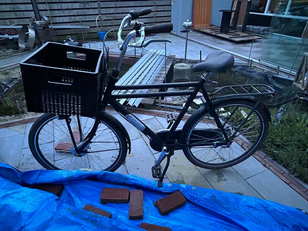 Altec retro herenfiets 61cm, 28” wielen, Gebruikt, Versnellingen, 61 tot 65 cm, Ophalen