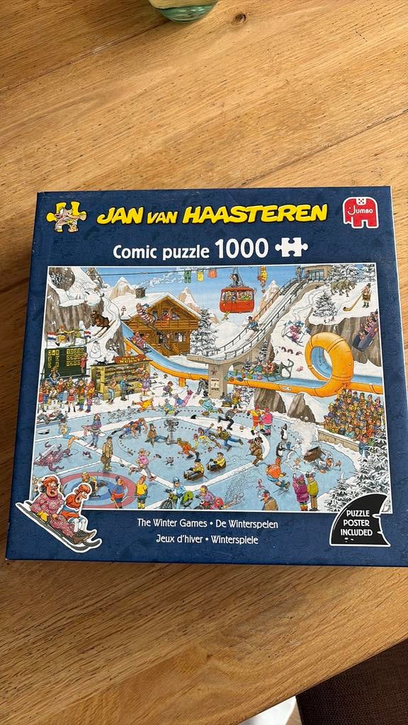 Jan van Haasteren winterspelen, Ophalen of Verzenden, 500 t/m 1500 stukjes, Zo goed als nieuw