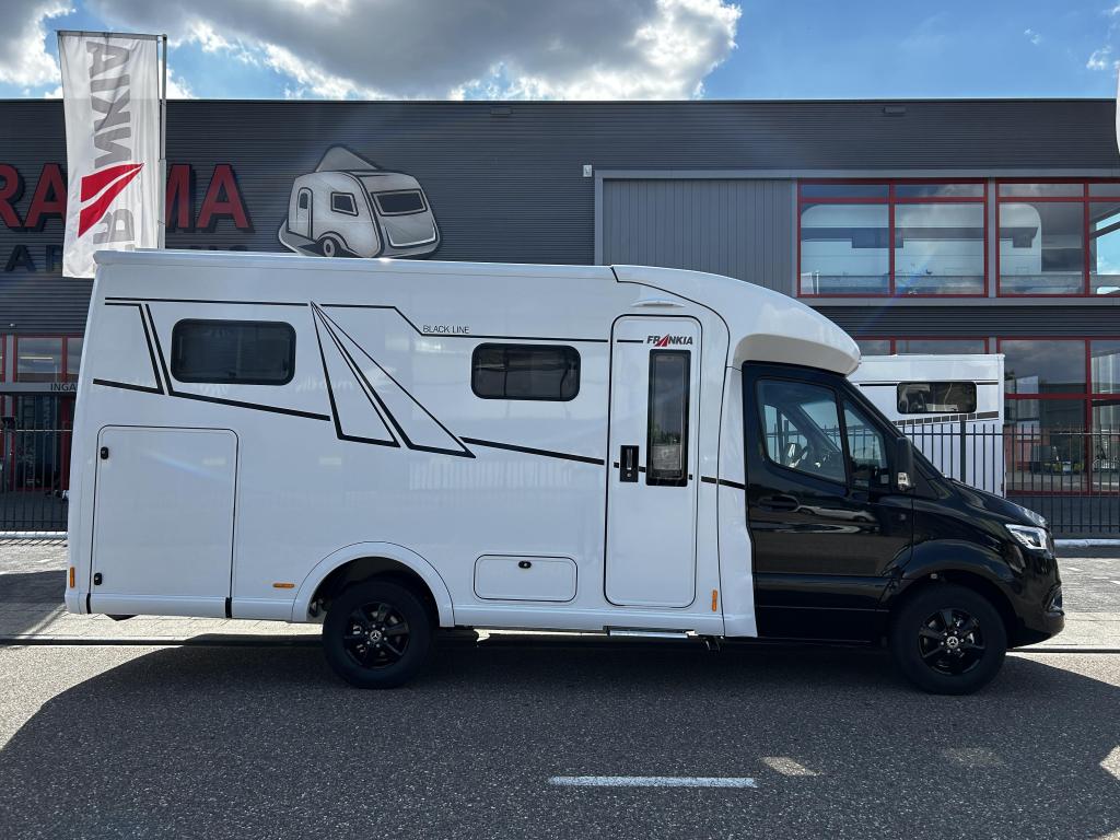 Frankia Neo T 7 GDK Blackline, Enkele bedden, WIFI, Ringverwarming, Koelkast, Bedrijf, Diesel