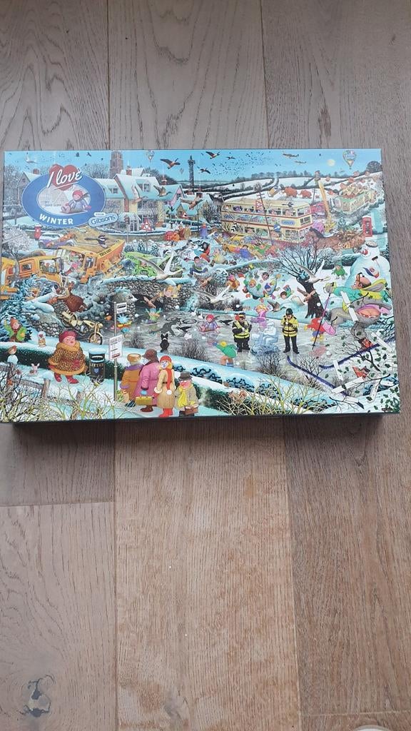 Gibsons Love Winter legpuzzel, Ophalen of Verzenden
