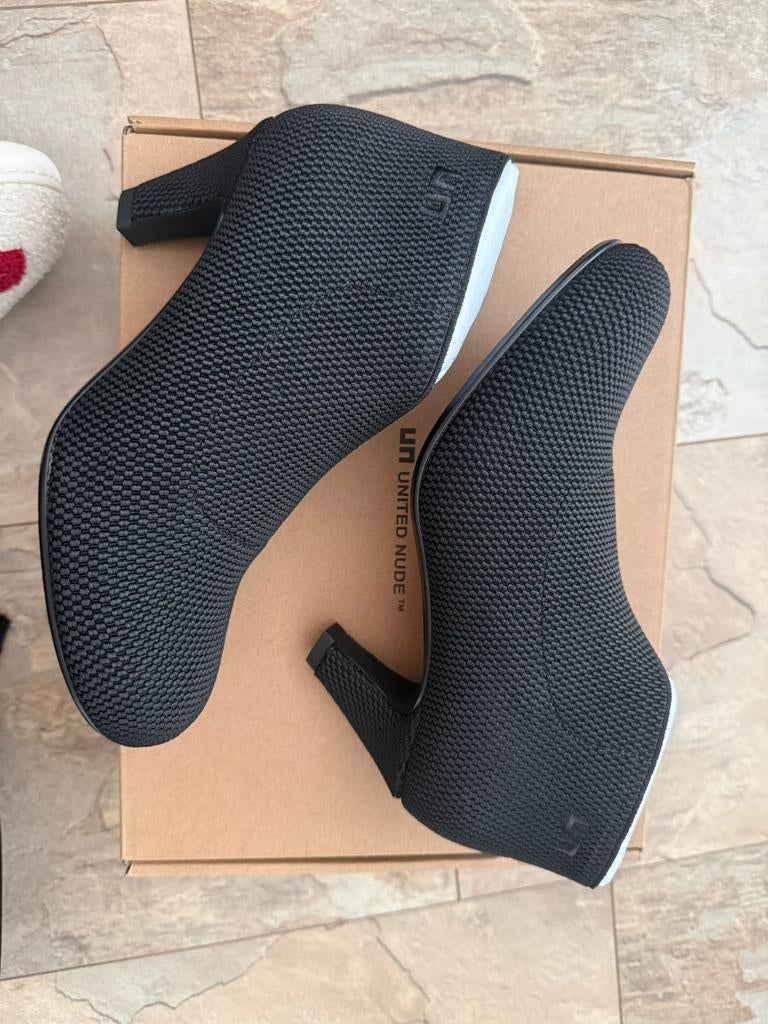 UN  united Fold Nude Schoenen Nieuw in Doos, United Nude, Zwart, Lage of Enkellaarzen, Nieuw