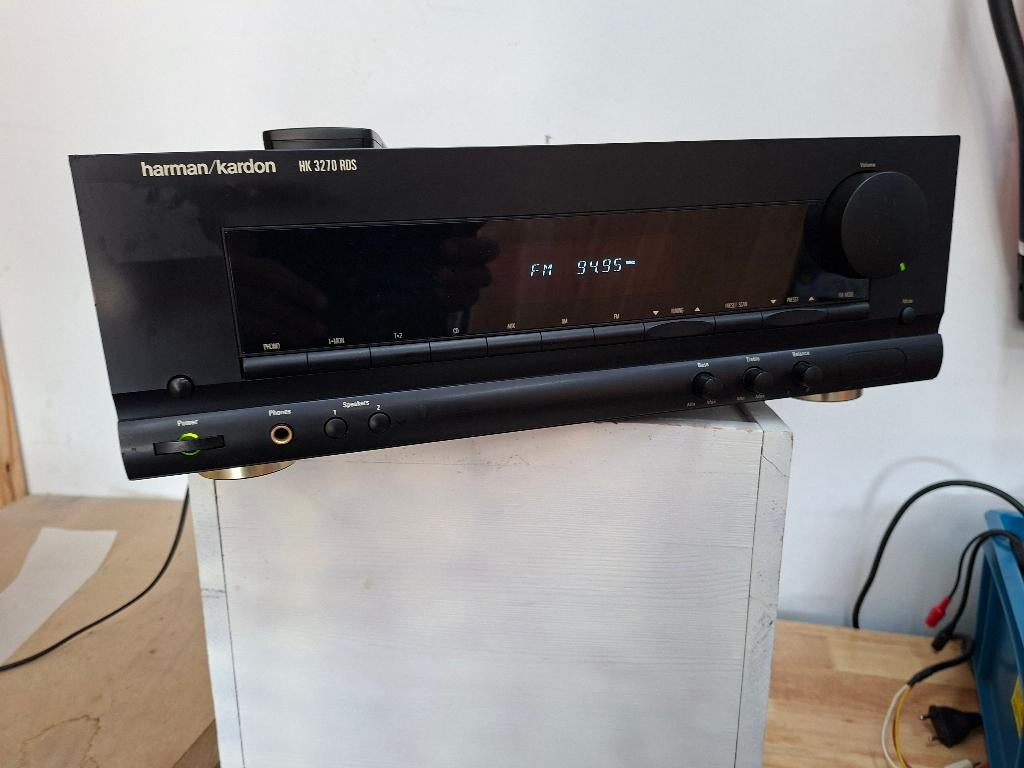 uitstekende versterker harman kardon hk3270 rds, Audio, Tv en Foto, Versterkers en Receivers, Ophalen of Verzenden, Gebruikt, Overige merken
