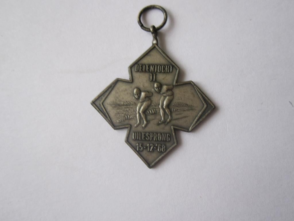 Medaille schaatsen Fr., Ophalen of Verzenden, Overige materialen, Nederland
