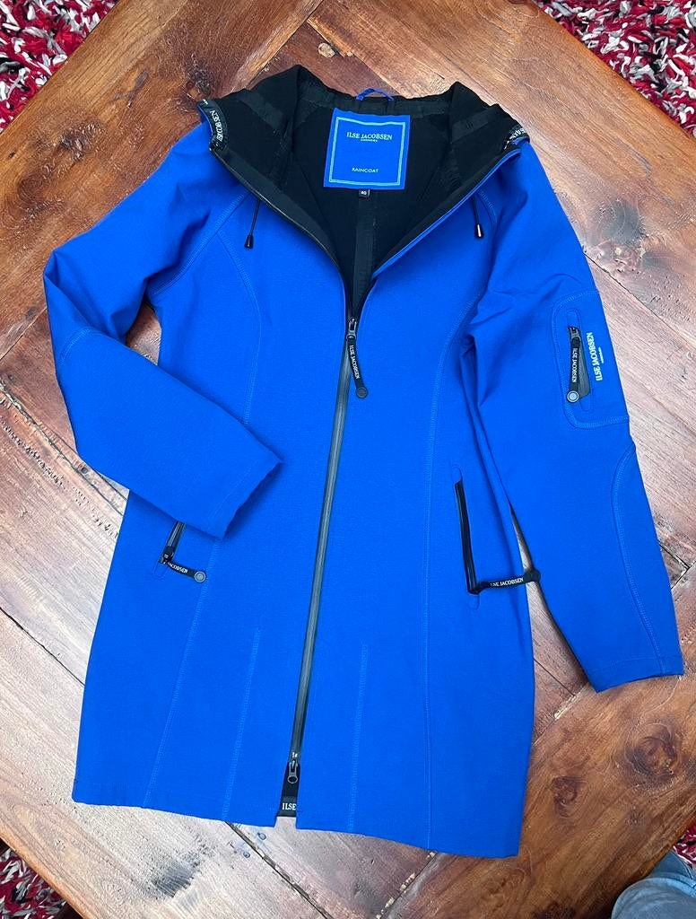 Tussenjas Ilse Jacobsen mt 40, Ophalen of Verzenden, Zo goed als nieuw, Maat 38/40 (M), Blauw