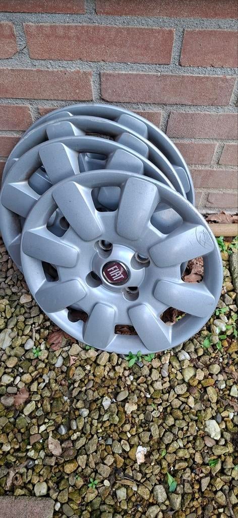 Fiat wieldoppen 14 inch, Ophalen of Verzenden