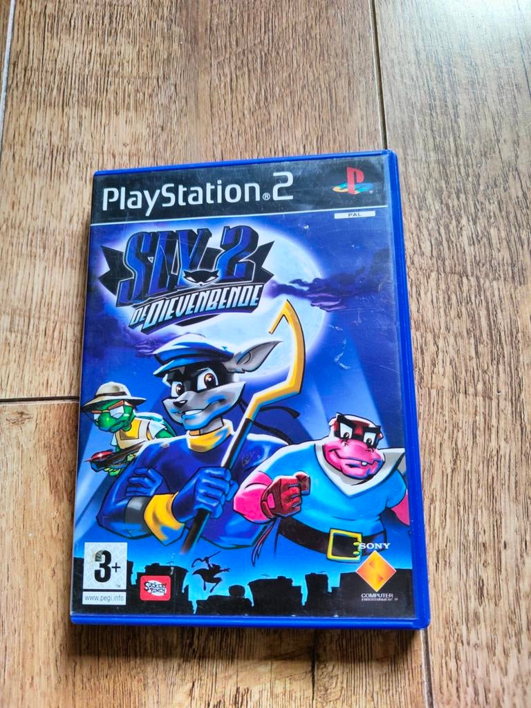 PS2 spel - Sly 2 de Dievenbende, Avontuur en Actie, 1 speler, Ophalen of Verzenden, Zo goed als nieuw