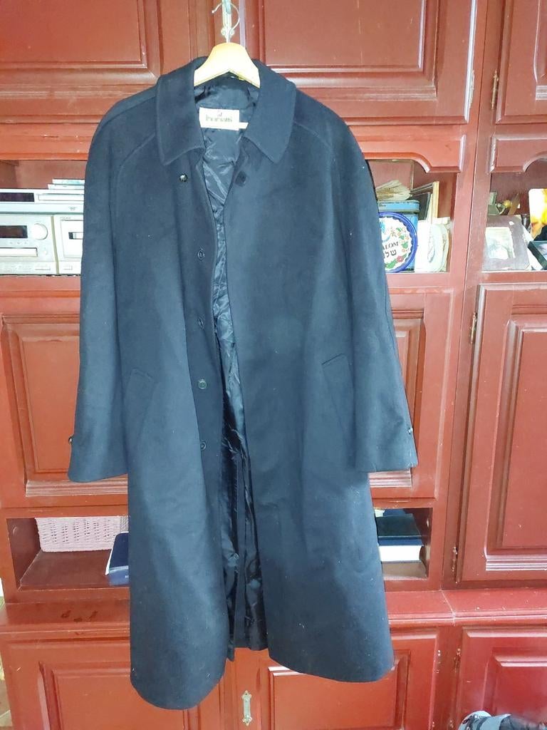 Herenjas (nette wollen jas), Bugatti, Blauw, Maat 56/58 (XL), Ophalen of Verzenden