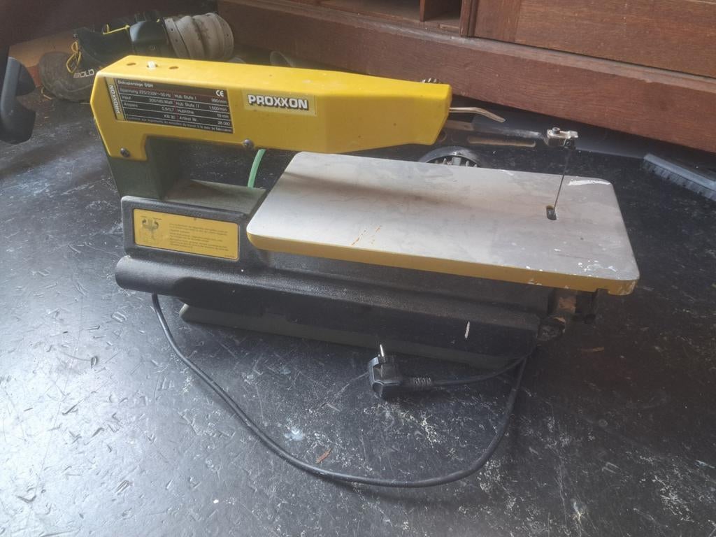 Proxxon 28092 elektrische figuurzaag DSH, Gebruikt, Proxxon, Ophalen of Verzenden, 30 tot 70 mm
