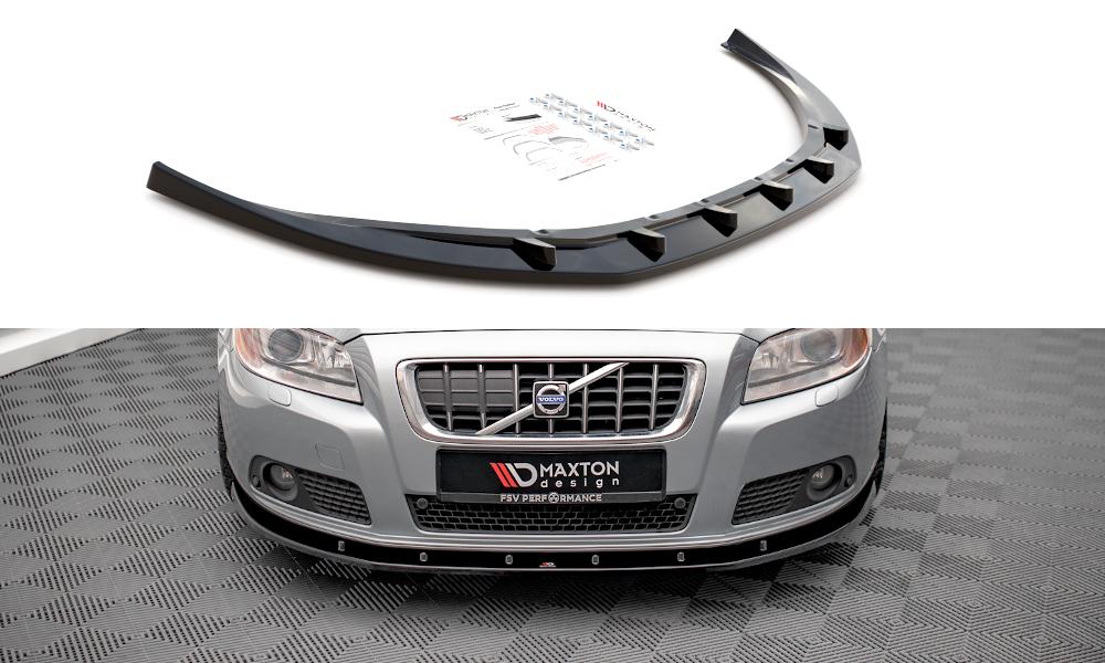 Voorlip sideskirt spoiler diffuser splitter Volvo V70 07-13, Ophalen of Verzenden