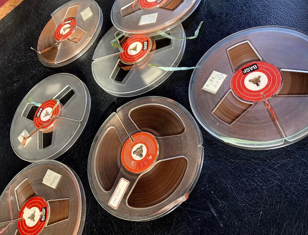 Geluidsbanden bandrecorder: the who/pink Floyd/Rolling Ston, Audio, Tv en Foto, Bandrecorders, Ophalen of Verzenden, Bandrecorder